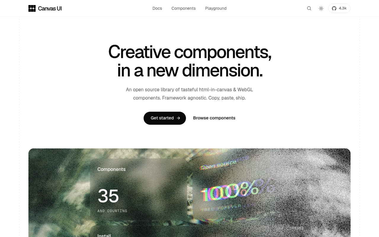 Canvas UI Canvas UI